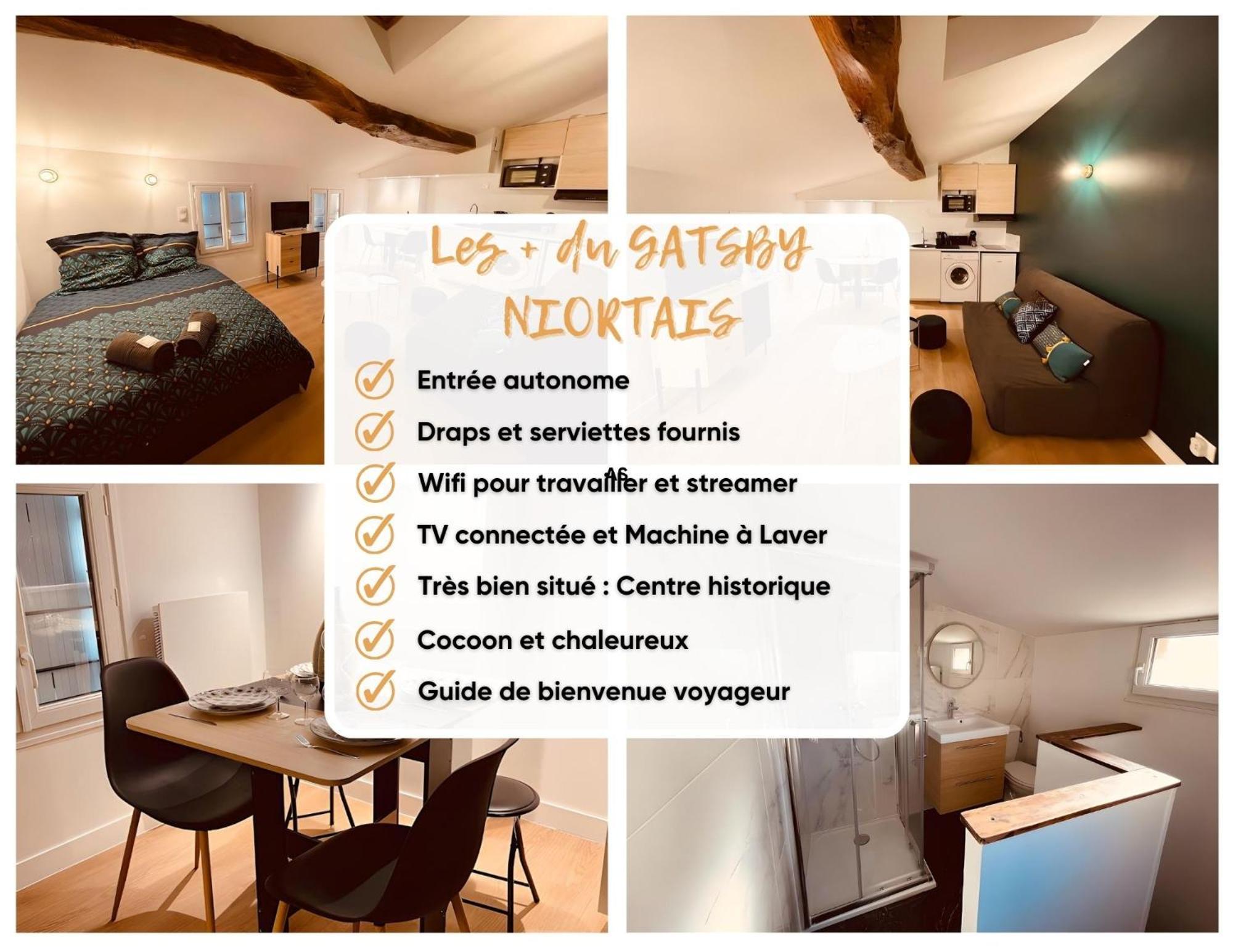Le Gatsby Niortais - Home Homy 외부 사진